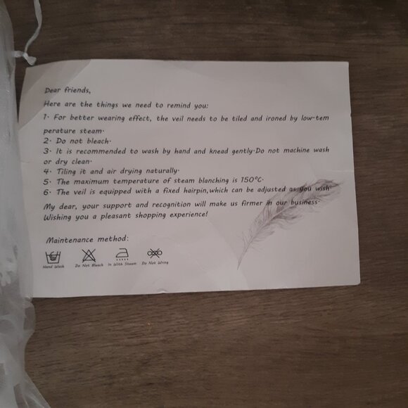 Girls First Communion Veil - White Holy 1st Communion Headpiece - Picture 5 of 15